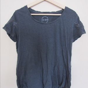 Lucky Brand embroidered t-shirt